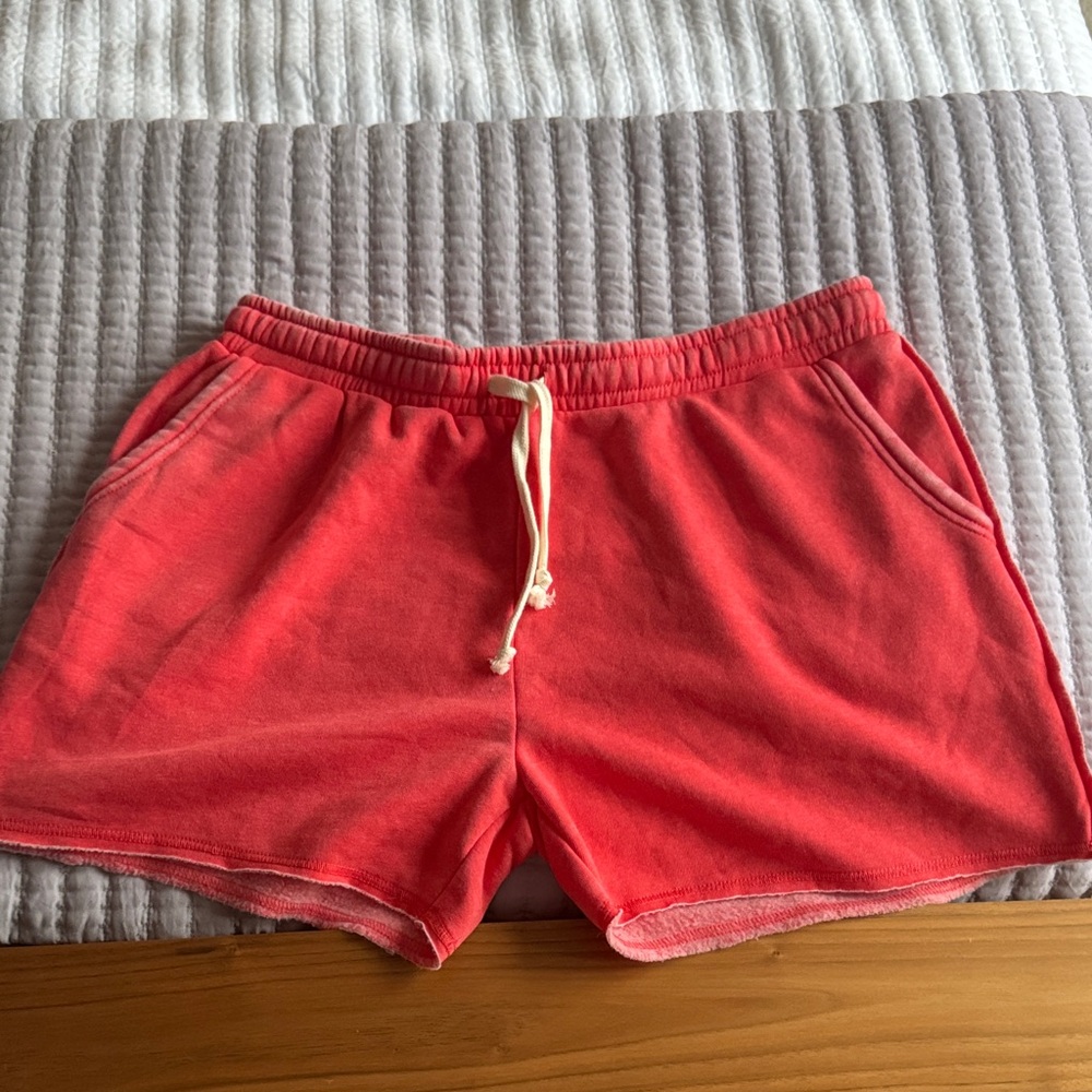 Double Zero Coral Shorts